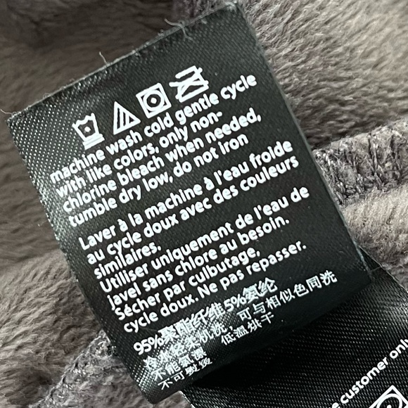 BAREFOOT DREAMS | Cozy LuxeChic® Funnel Neck Pullover in Carbon | Size Small - Picture 8 of 9